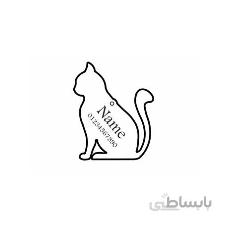 تگ شناسایی حیوانات - مدل گربه
