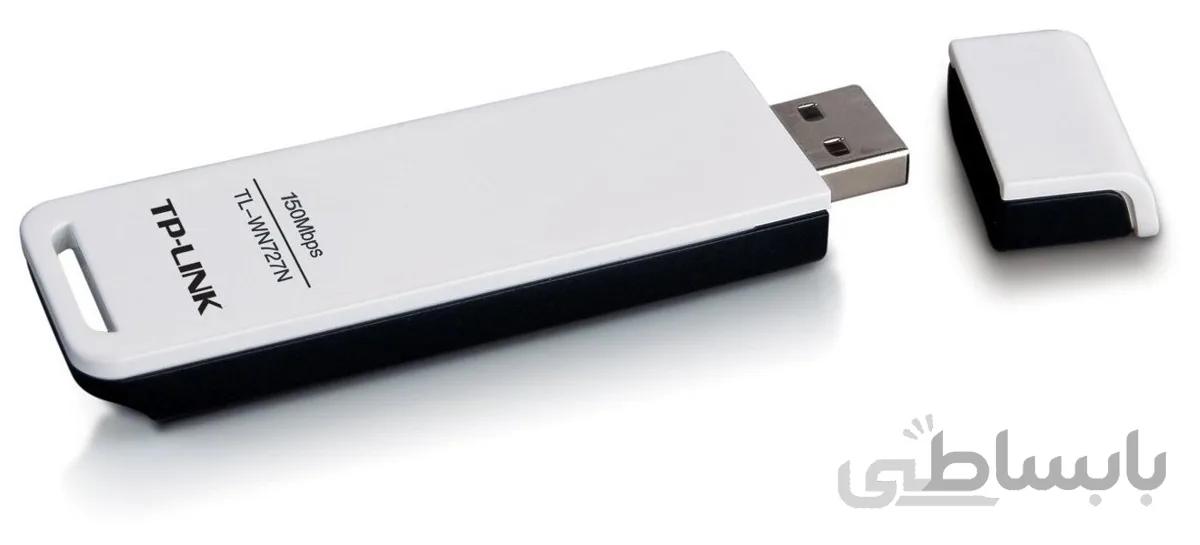 کارت شبکه USB و بیسیم TL-WN727N تی پی-لینک(با توجه به اتمام موجودی سایت، لطفاً با فروشگاه تماس حاصل نمایید)