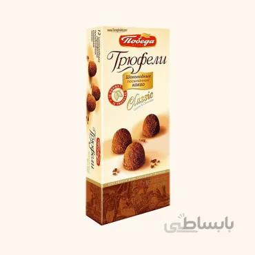 ترافل شکلاتی پوبدا مدل کلاسیک