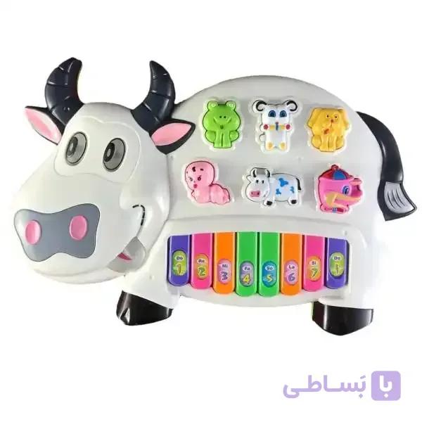 اسباب بازی آموزشی موزیکال مدل گاو