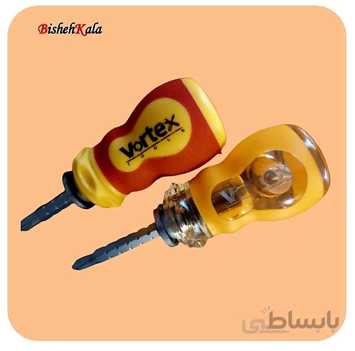 پیچ گوشتی دوقولوی Vortex ورتکس