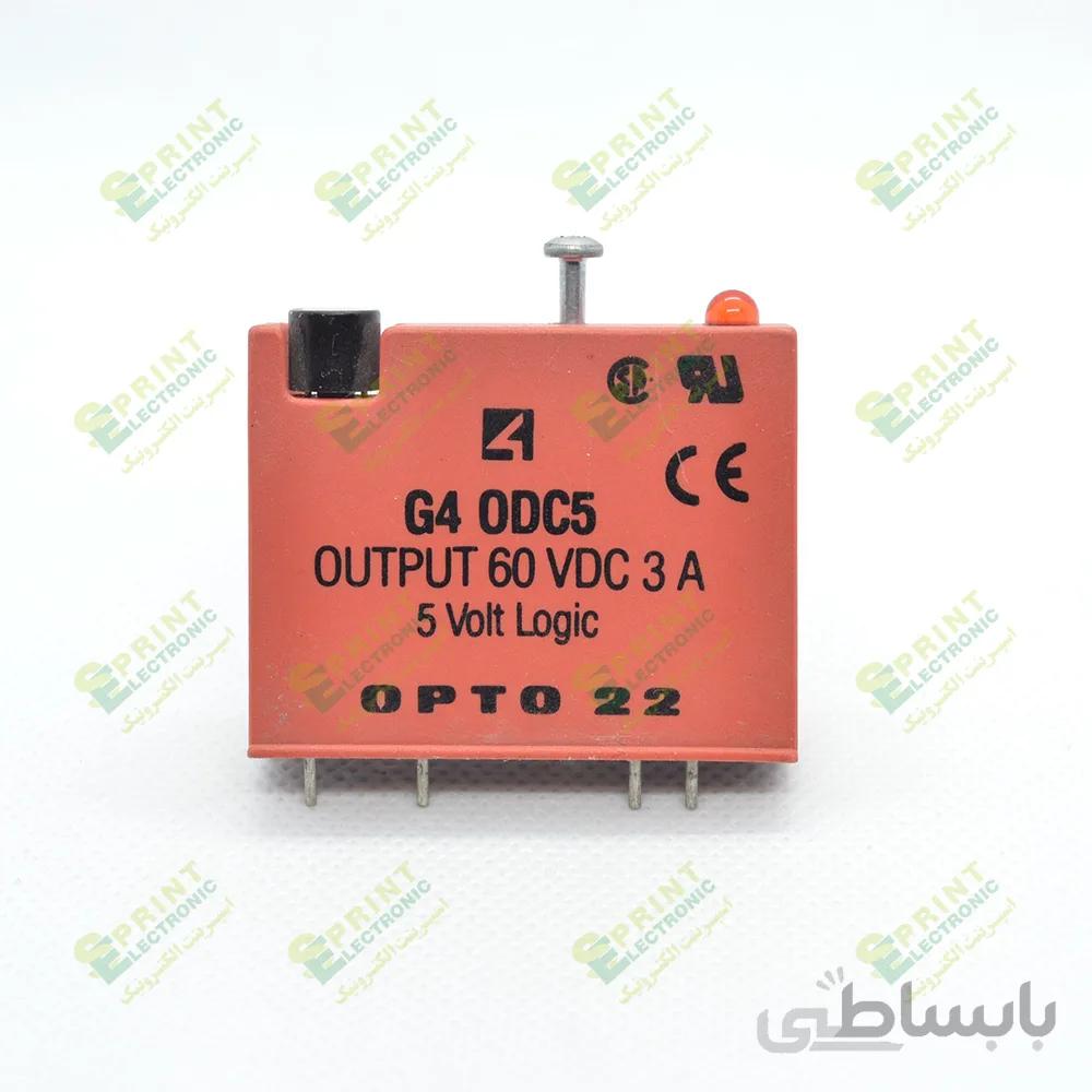 رله الکترونیکی SSR روبردی 4 پایه تک فاز 3 آمپر DC/DC
