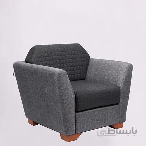 مبل تک نفره V53u - ایرانیان چوب