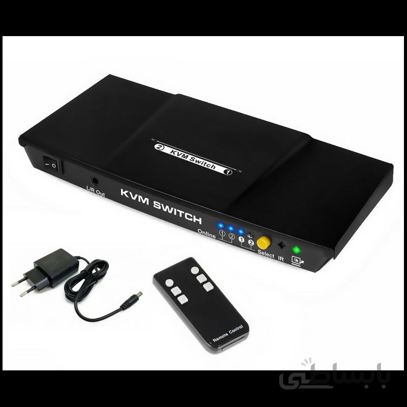 سوئیچ 2 پورت KVM لایمستون مدل LS-HK21