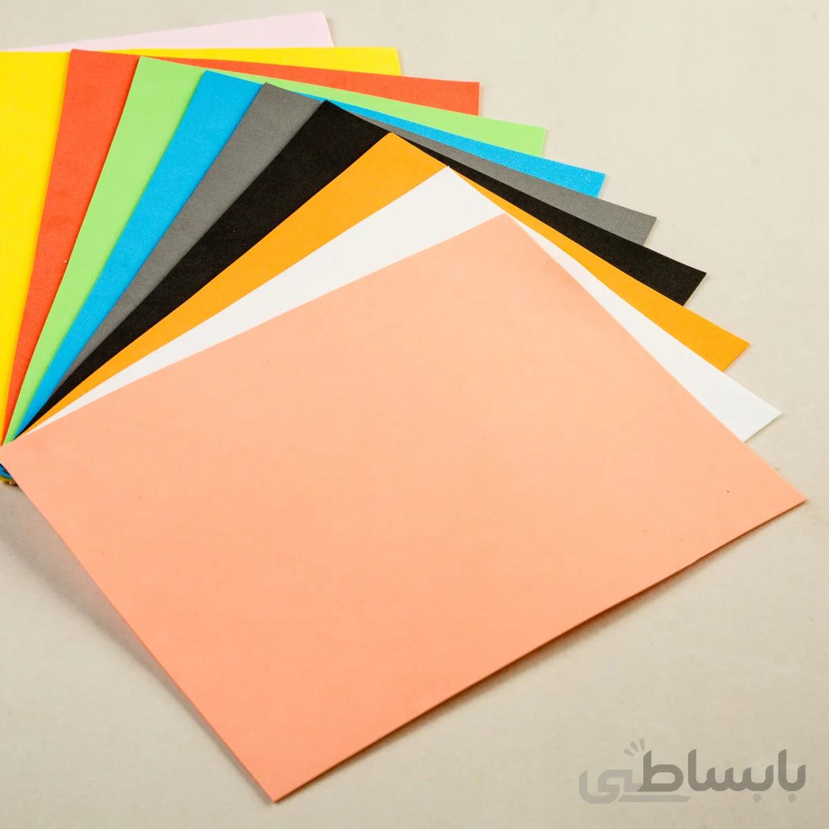 فوم ساده بدون چسب ( 10 رنگ )