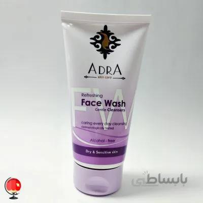 ژل شستشوی صورت آدرا (ADRA) مخصوص پوست های حساس حجم 150 میلی لیتر