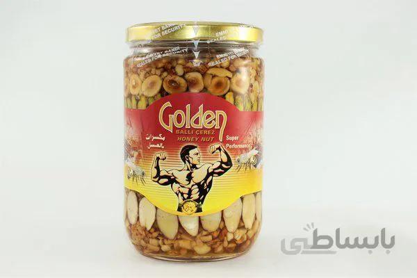 معجون میکس آجیل و عسل ۷۲۰ گرمی گلدن – Golden balli cerez honey nut