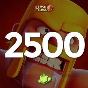 2500 جم کلش آف کلنز