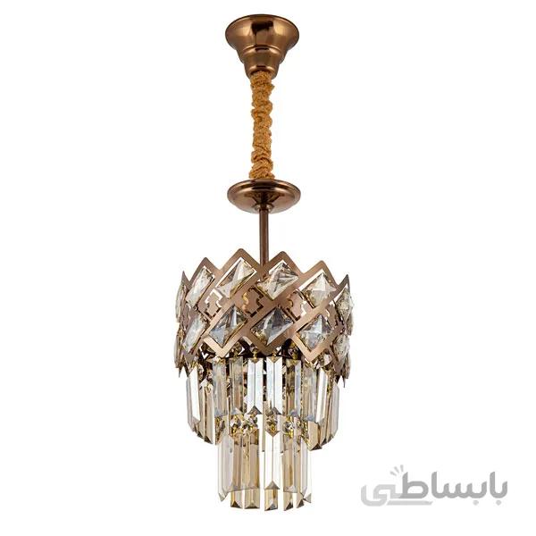 لوستر آویز 3 شعله چشمه نور کد N2660-25