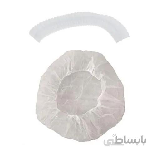 کلاه یکبار مصرف بیمار مدل آکاردئونی بسته 100 عددی ا Disposable Hair Hat