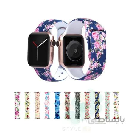 محافظ کیس + بند سیلیکونی طرح نایک Apple Watch 42 mm ا Apple Watch Silicone Band And Apple Watch Case 42 mm