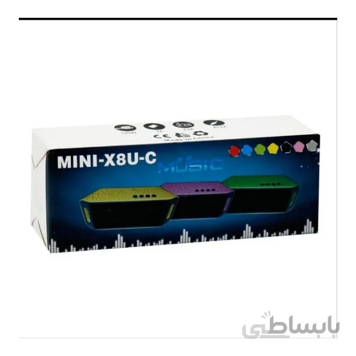 اسپیکر بلوتوثی رم و فلش خور Mini-X8U-C