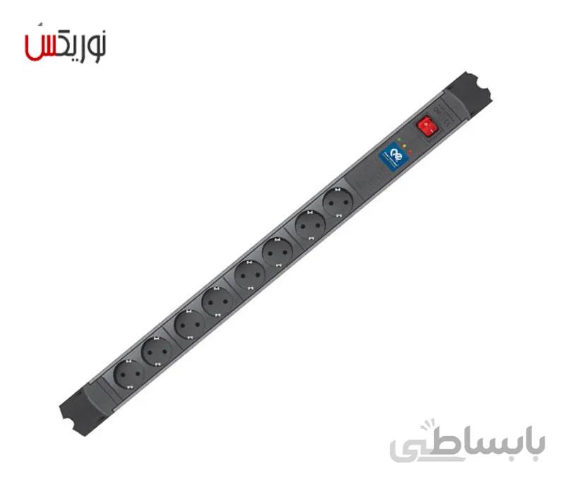 رک مونت محافظ صنعتی 8 خانه آنالوگ 1.8 متری پارت الکتریک