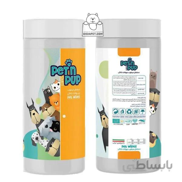 دستمال مرطوب حیوانات خانگی Petnpup