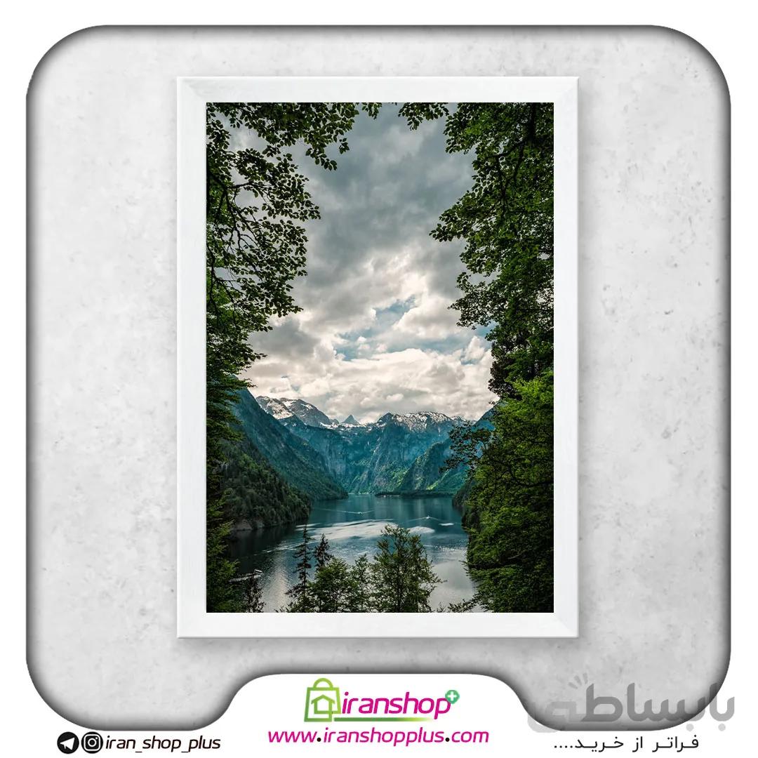 تابلو پوستر دریاچه کونیگسی Koenigssee lake