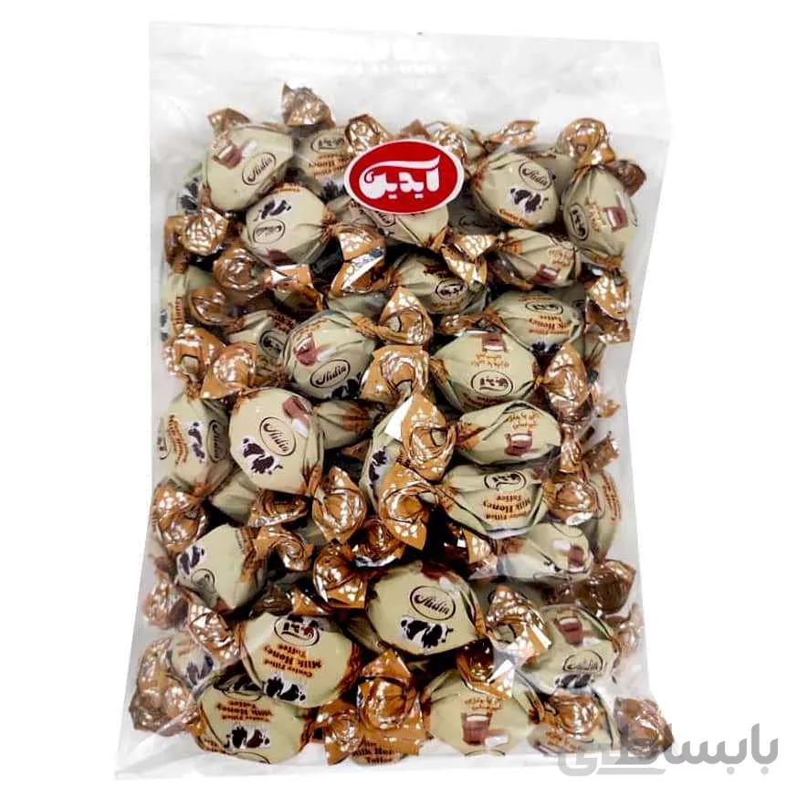 تافی کره ای با مغزی شیر عسل آیدین – 500 گرم