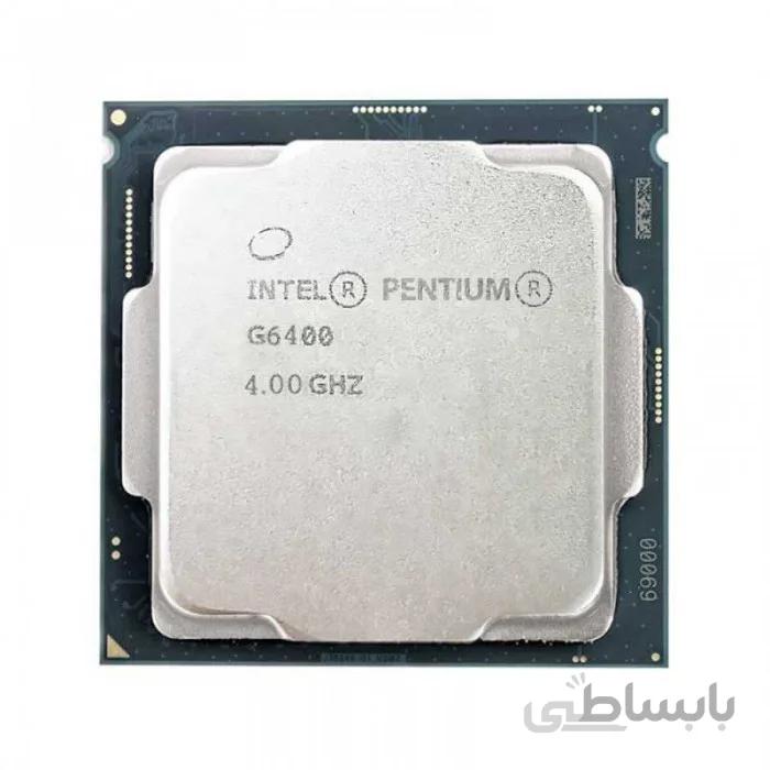 پردازنده مرکزی اینتل سری Comet Lake مدل Pentium Gold G6400 ا Intel Comet Lake Pentium Gold G6400 CPU
