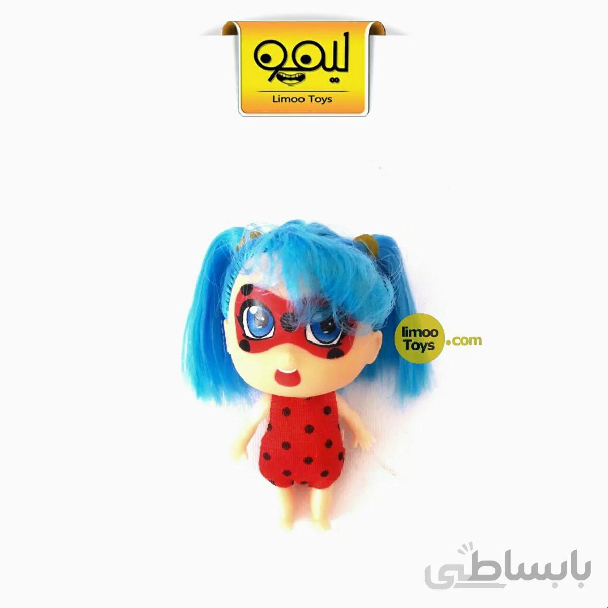 مینی عروسک دختر کفشدوزکی