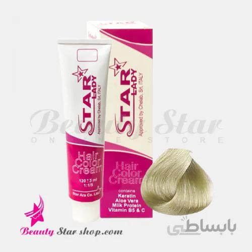 رنگ موی بلوند زیتونی خیلی روشن شماره 9.3 استارليدی حجم 120 ميلی لیتر