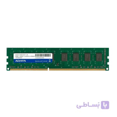 رم کامپیوتر ای دیتا مدل DDR3 1600MHz  U-DIMM ظرفیت 8 گیگابایت