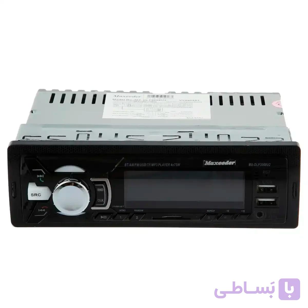 پخش کننده خودرو مکسیدر مدل VV8802BT — تصویر 1