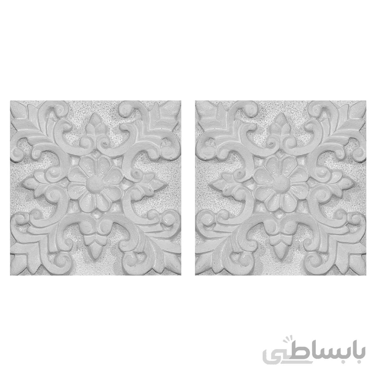 دیوارپوش تندیس و پیکره شهریار مدل امای کد W1010 21 بسته 2 عددی
