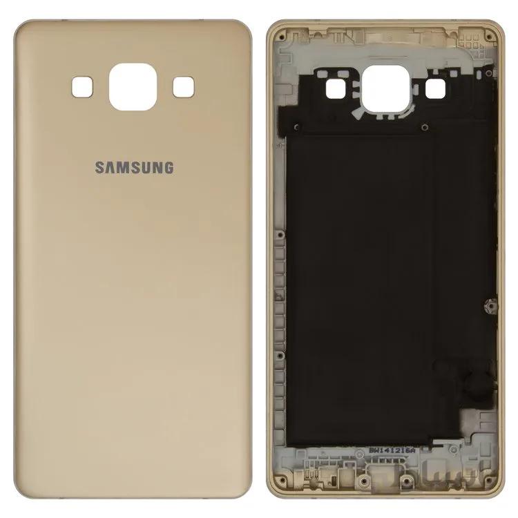 درب پشت گوشی A5 سامسونگ طلایی BACKDOOR+FRAME SAMSUNG A5.A500 GOLD