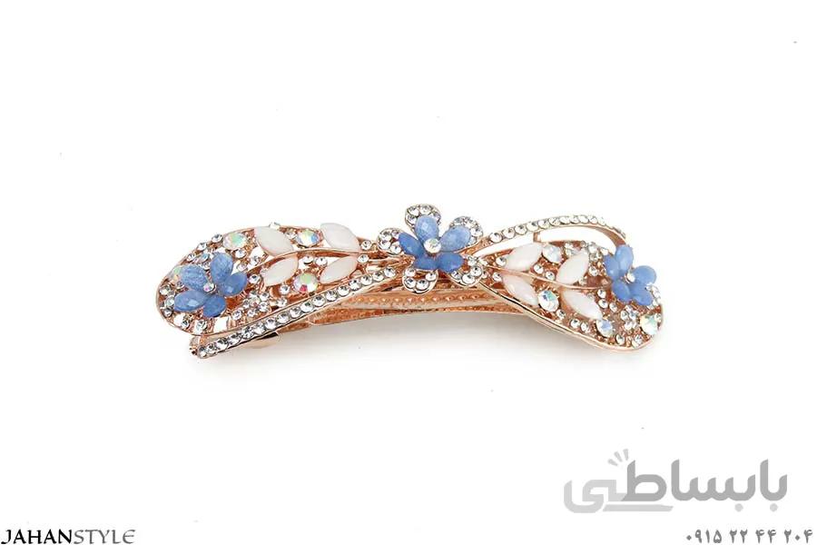 گیره مو نگین دار جدید دخترانه