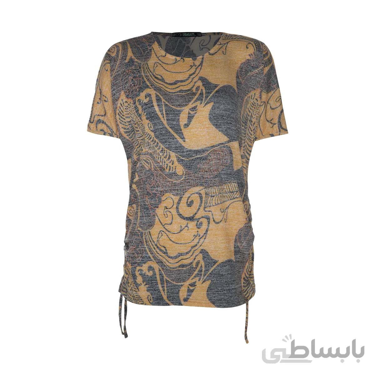 تیشرت زنانه آستین کوتاه کد 601513