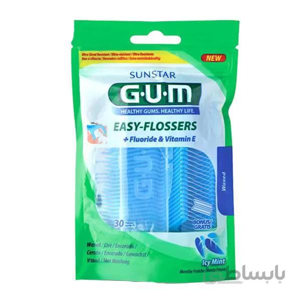 نخ دندان جی یو ام مدل Easy Flossers