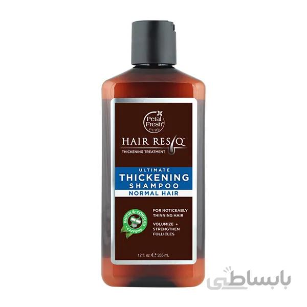 شامپو مو پتال فرش مدل Hair ResQ Thickening حجم 355 میلی لیتر