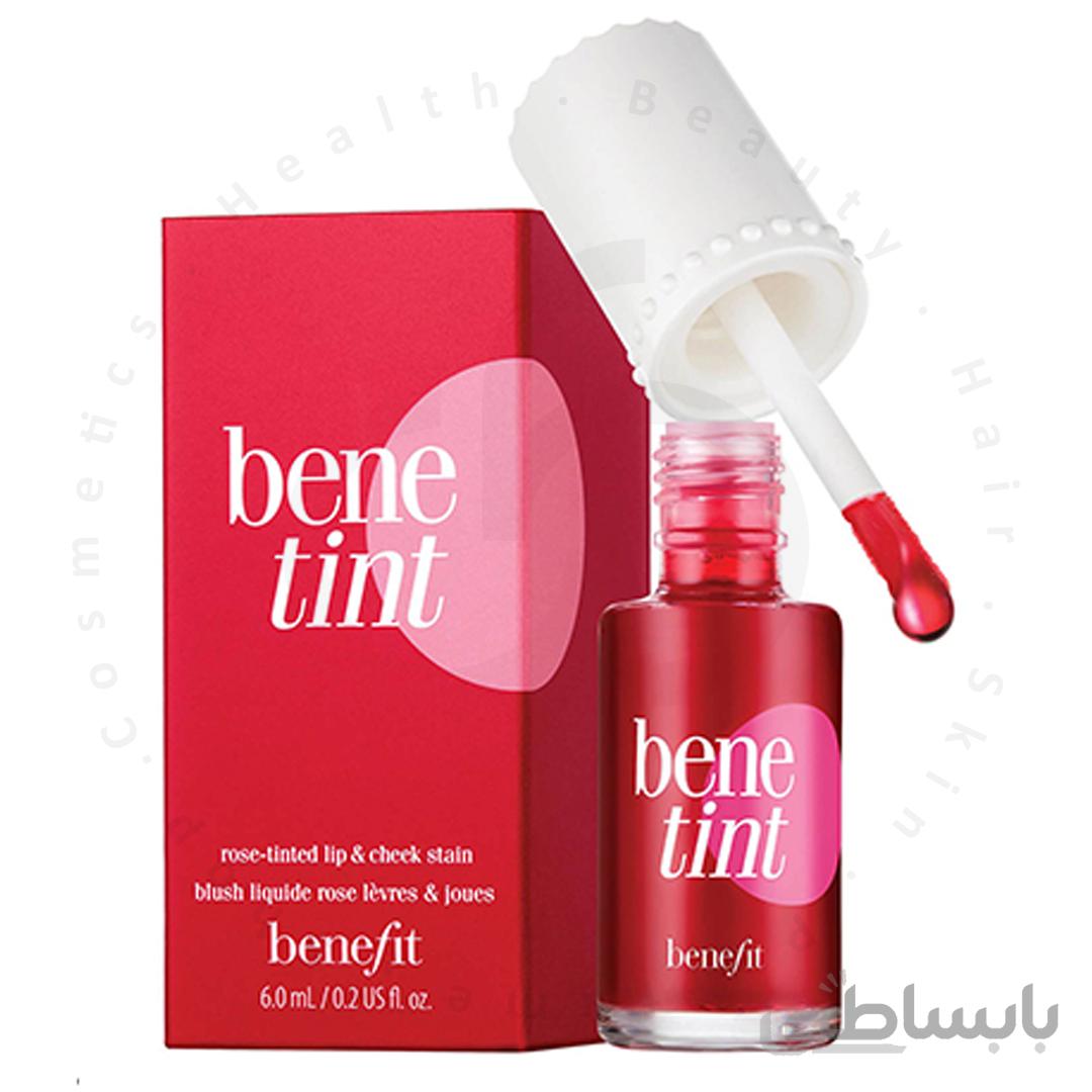 تینت رژگونه و رژلب مایع benetint بنفیت