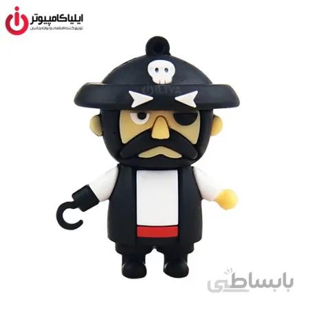 فلش مموری عروسکی کینگ فست مدل PI-13 طرح Pirate ظرفیت 32 گیگابایت