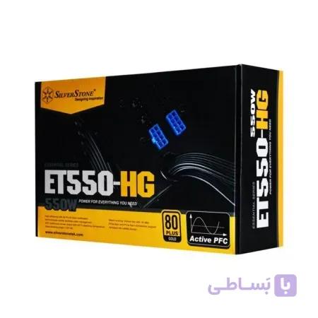 منبع تغذیه کامپیوتر سیلوراستون مدل Essential SST-ET550-HG