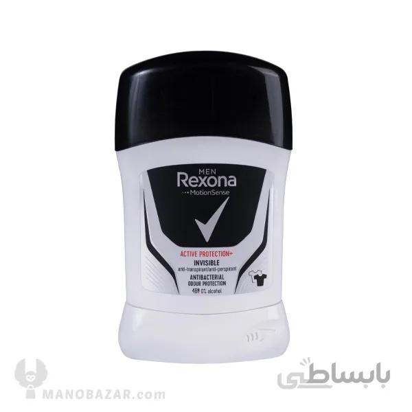 استیک مردانه رکسونا Active Protection Invisible : حجم 50 میلی لیتر
