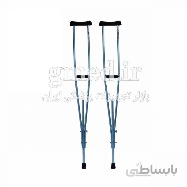 عصای زیر بغل با ارتفاع متغیر سرو پیکرتوس SARVPYKARTOOS ساخت ایران