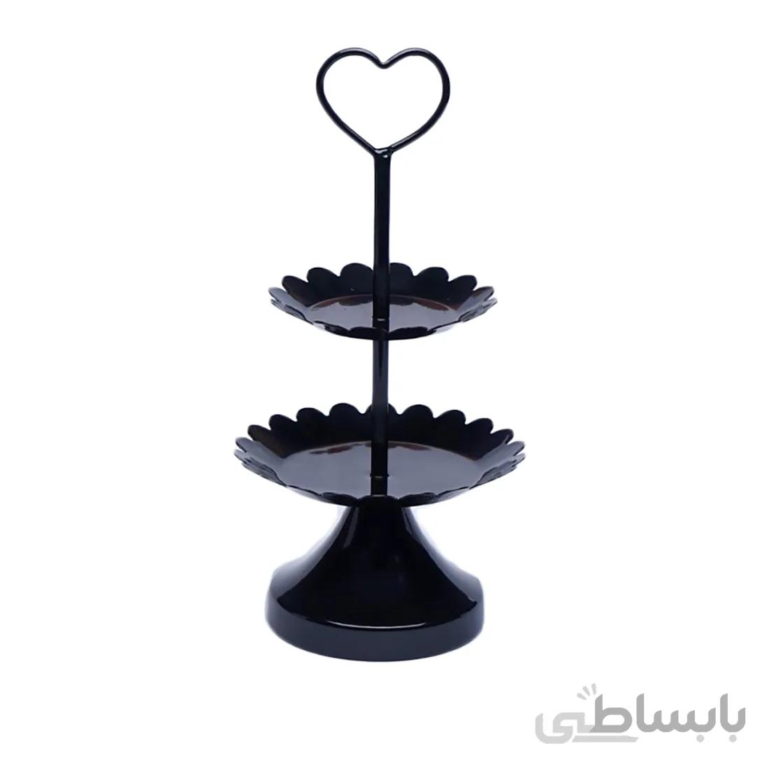 خرما خوری دسته قلبی دو طبقه مایا
