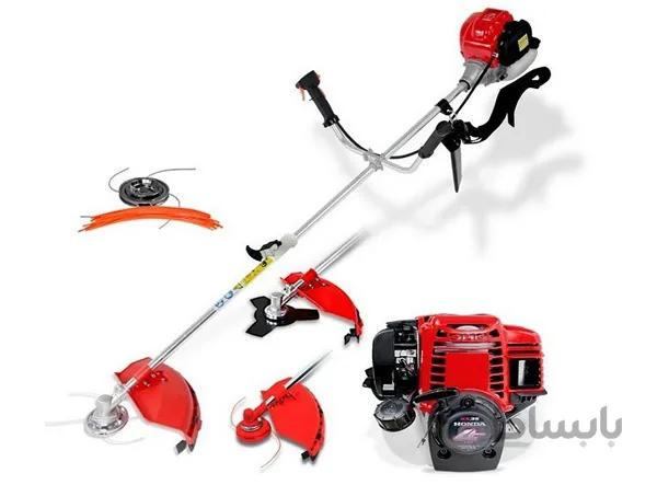 علف زن هوندا تایلند اصلی HONDA GX35 چهار تیغ + علف جمع کن