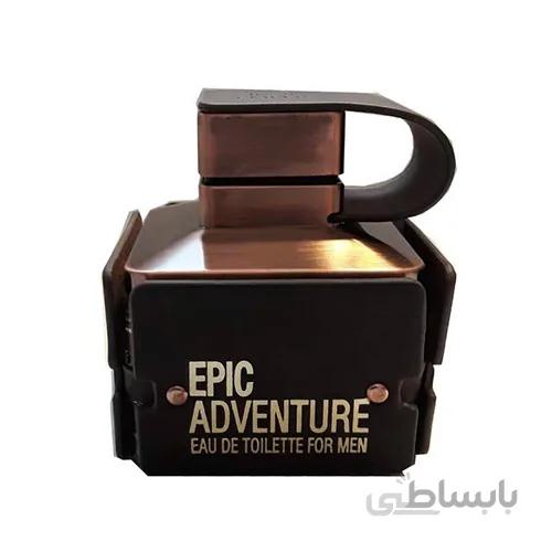 ادو تویلت مردانه امپر مدل اپیک ادونچر حجم 100 میلی لیتر ا Emper Epic Adventure Eau De Toilette For Men 100ml