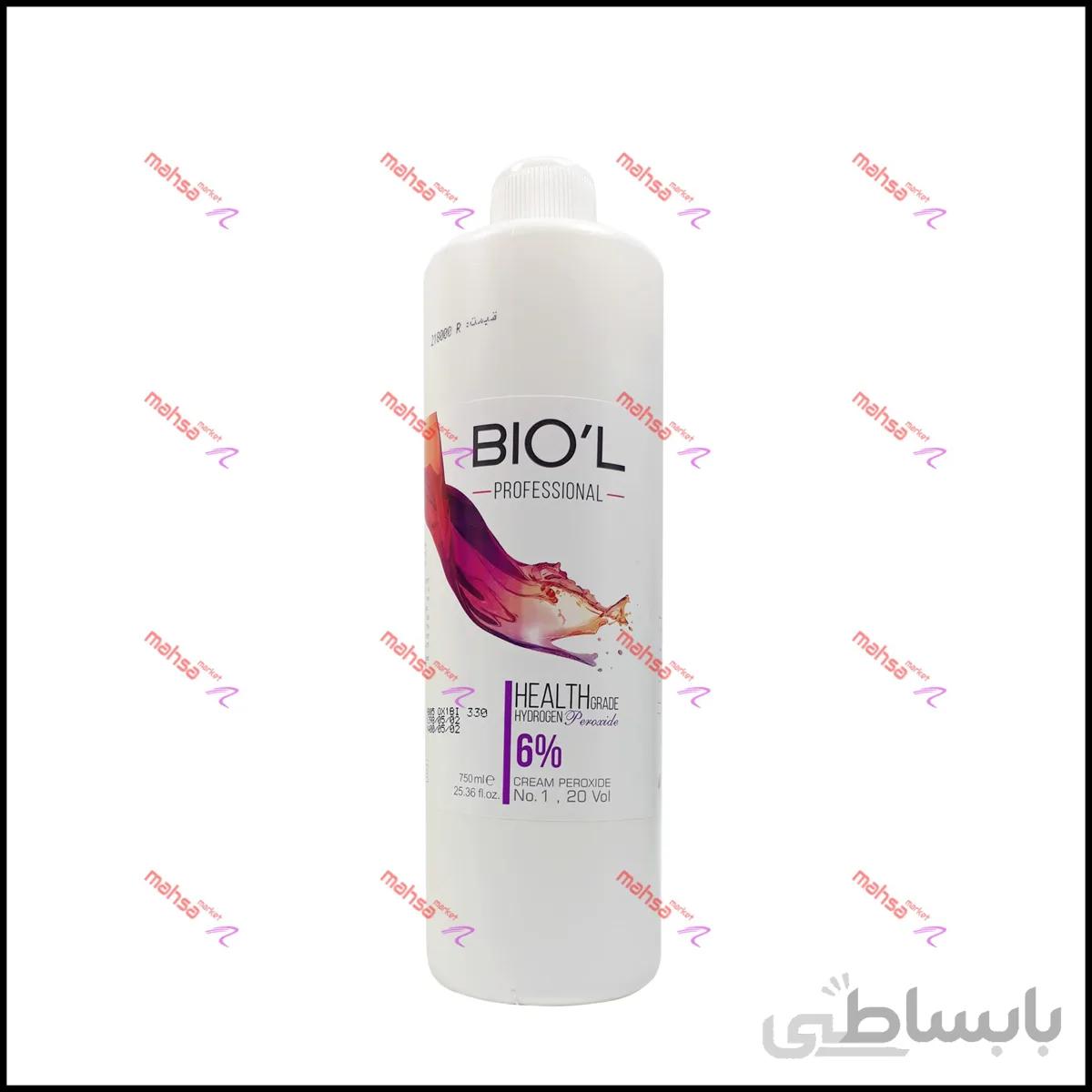 اکسیدان بیول مدل ۶ درصد ۷۵۰ میل