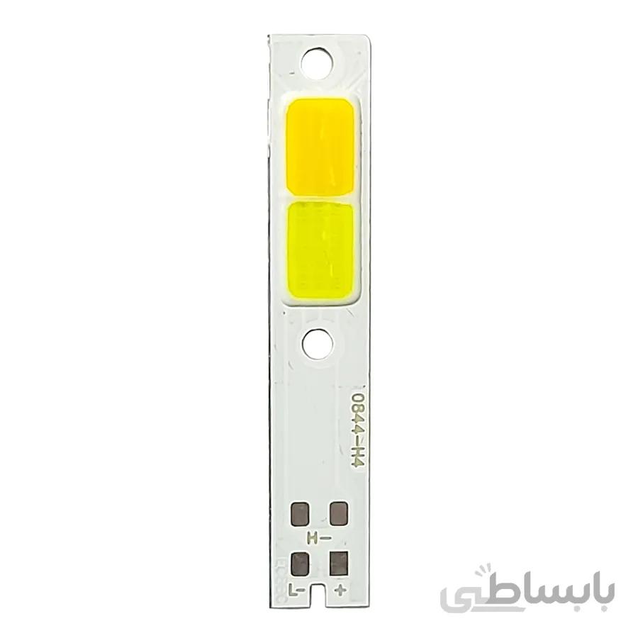 ال ای دی هدلایت دو کنتاکت 30 وات H4 دو رنگ مدل 0844