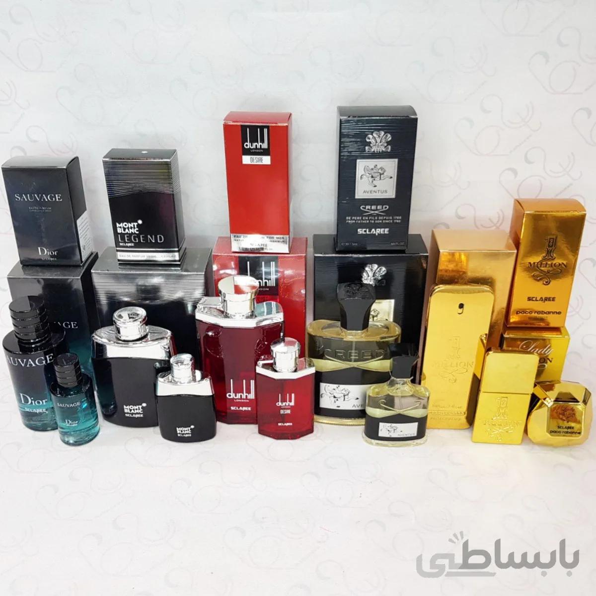 ادو پرفیوم مردانه نایس NICE و اسکلاره SCLAREE مدل طرح اورجینال بزرگ و کوچک با حجم 100 و 35 میلی لیتر