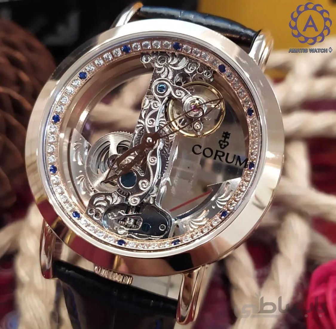 ساعت مچی مردانه کروم مدل Corum 4071C