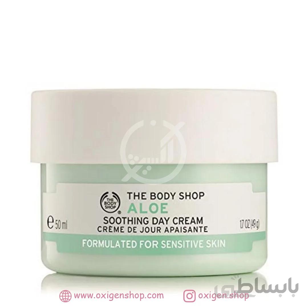 کرم روز آلوئه ورا بادی شاپ ا The Body Shop Aloe Soothing Day Cream