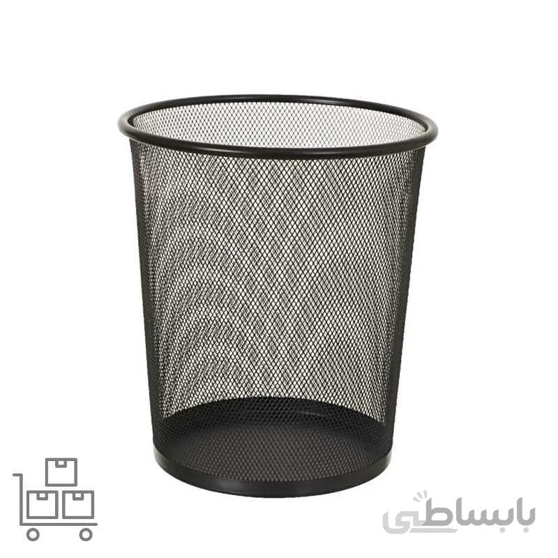 سطل زباله اداری توری فلزی مدل CH 101 فروش عمده