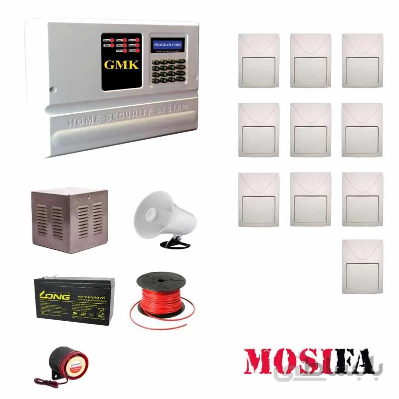 پکیج دزدگیر اماکن GMK سیمکارتی مدل GM_F10