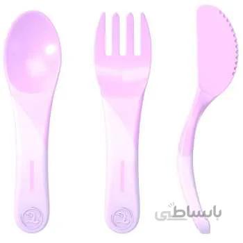 ست قاشق و چنگال و کارد تویست شیک مدل 78202