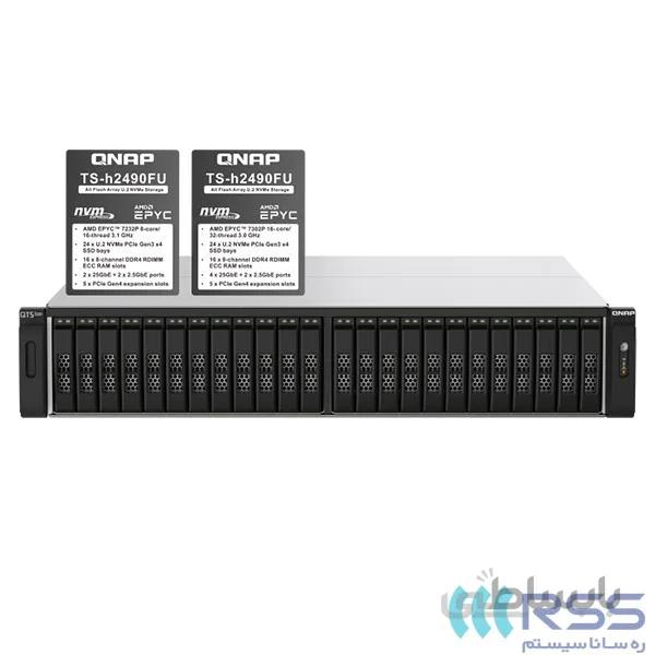 ذخیره‌ساز تحت شبکه کیونپ مدل TS-h2490FU-7302P-128G