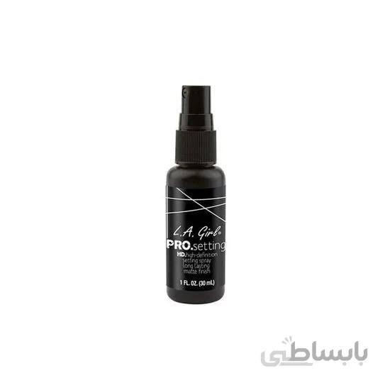 اسپری فیکس ال ای گرل L.A GIRL ا L.A. Girl Pro Setting High Definition Spray Black