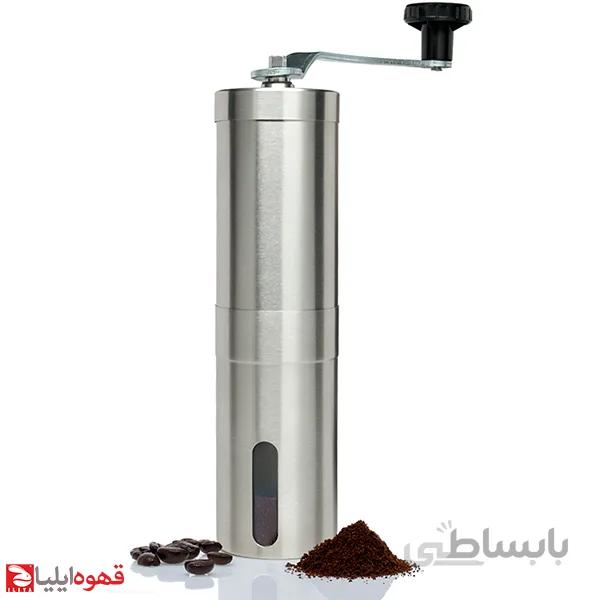 آسیاب قهوه دستی فلزی سایز 2